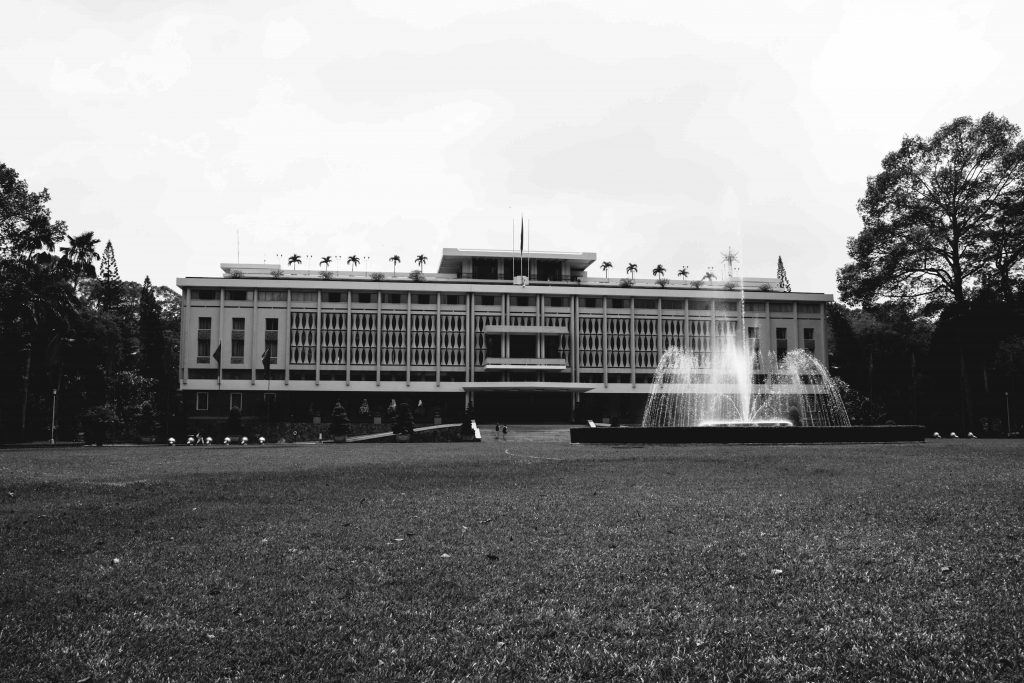 In Ho Chi Minh City's reunification Palace