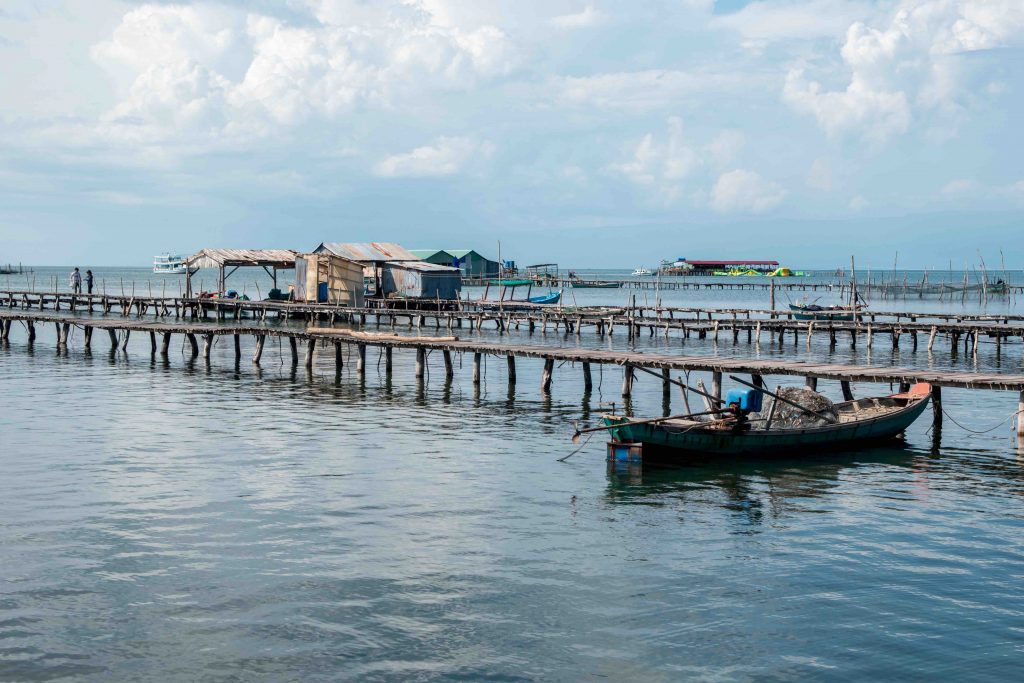 Village flottant de Rach Vem à Phu Quoc