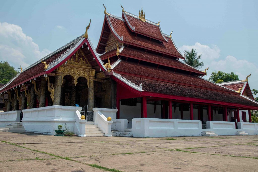 Temple in luang prabang in Laos