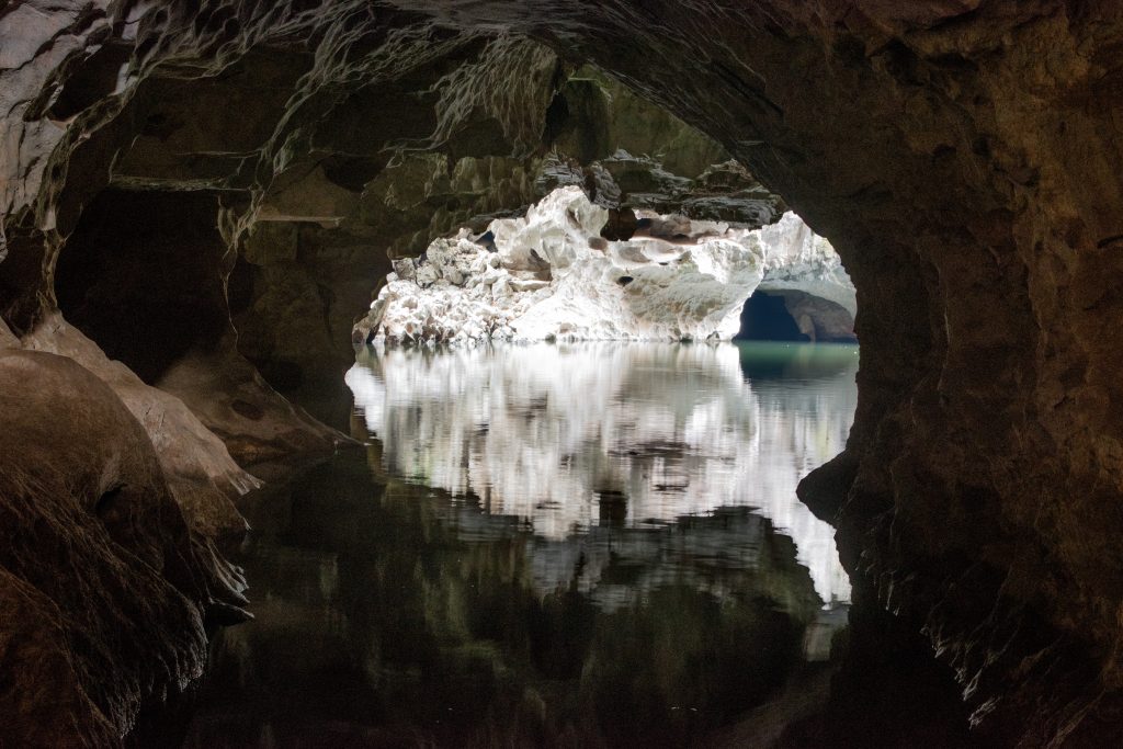 Cave on the loop of Thakhek in Laos