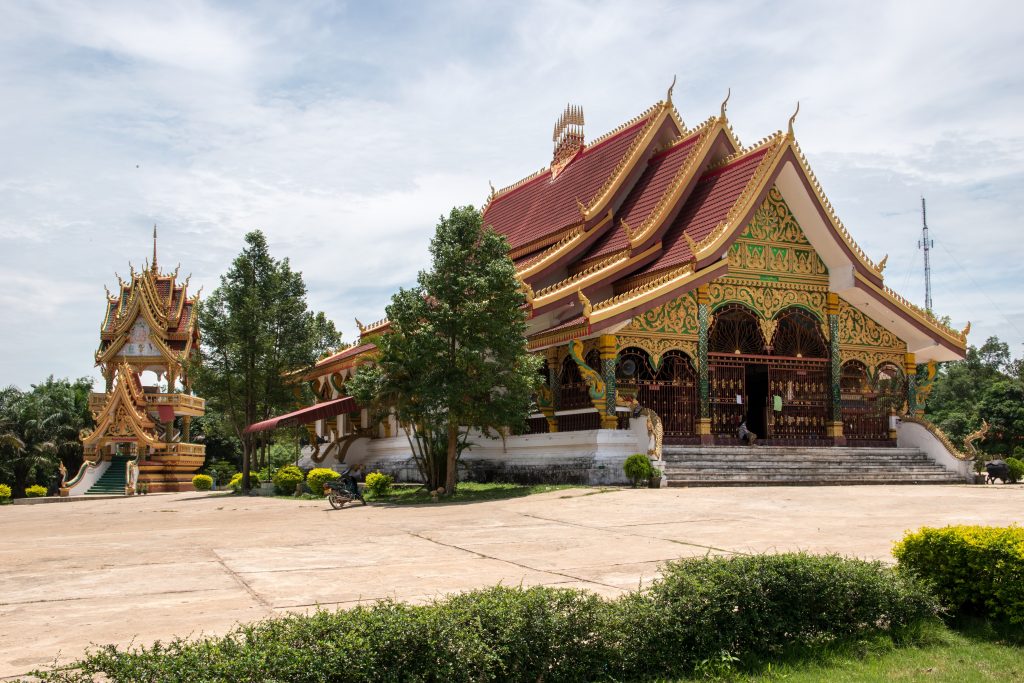 Laksao Temple on the loop of Thakhek in Laos