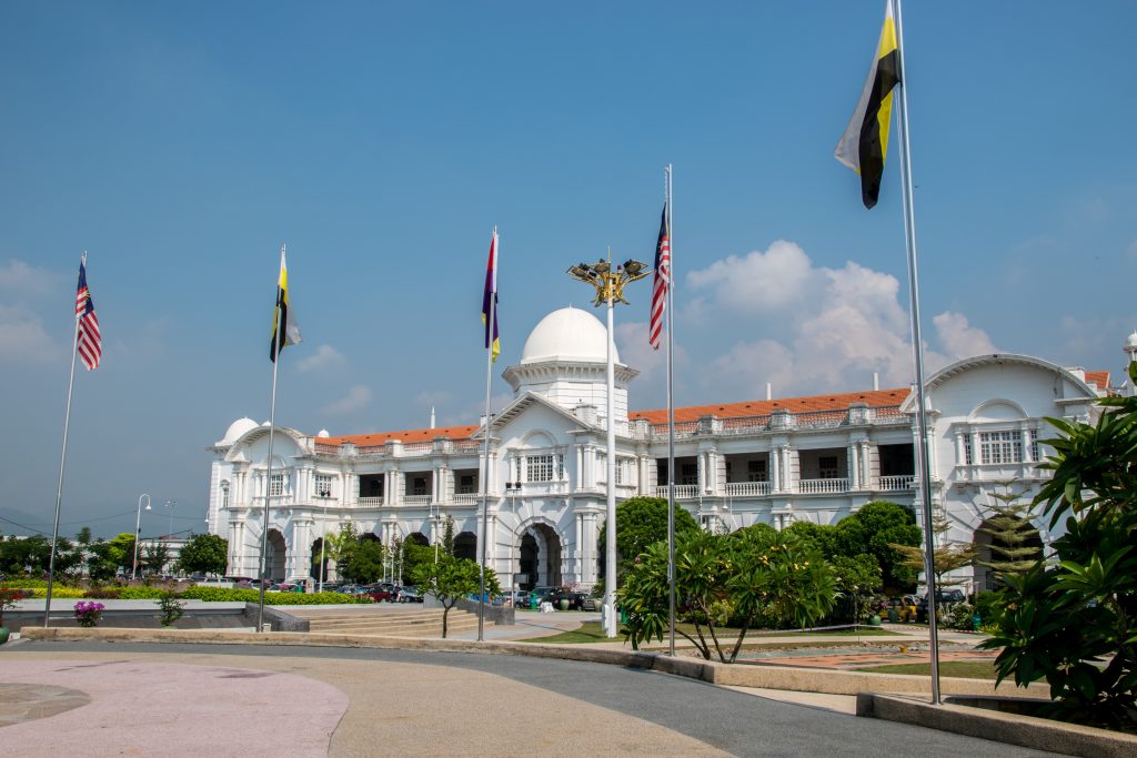 Central station of Ipoh in Malaysia