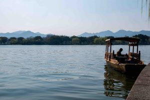lac de l'ouest à Hangzhou en Chine 2