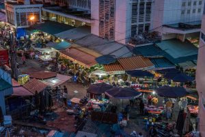 Night Market à Da Lat au Vietnam