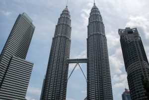 les tours Petronas de Kuala Lumpur en Malaisie