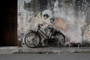 street art à Georgetown sur l'île de Penang